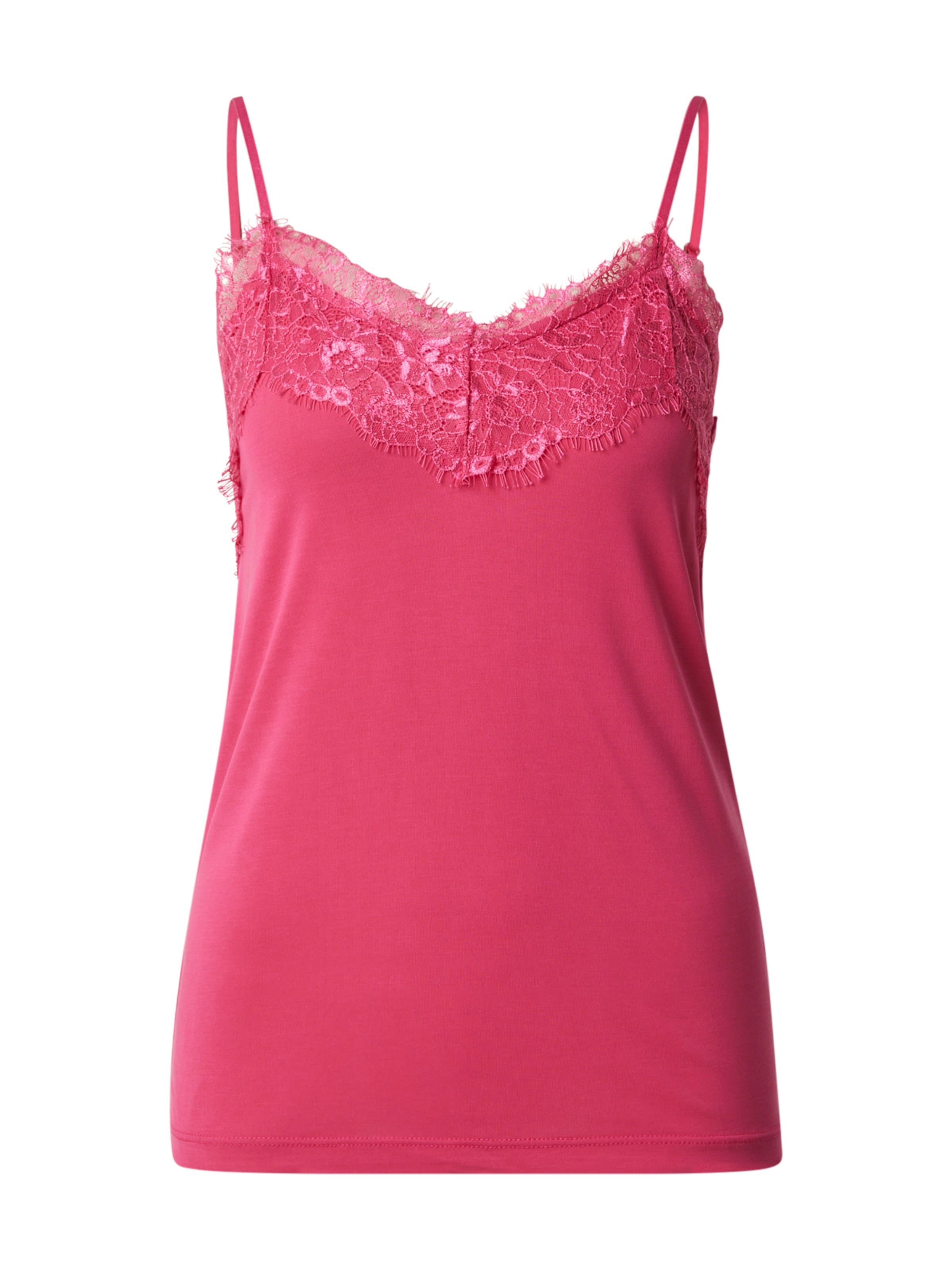ICHI Top 'LIKE TO2' in Pink: front