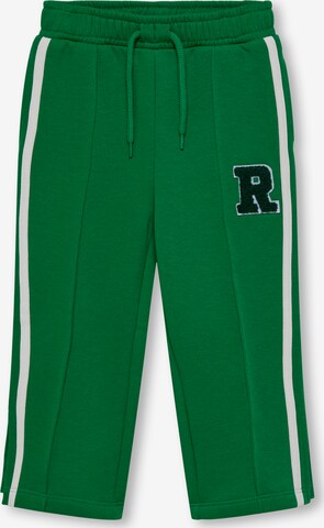 Regular Pantalon KIDS MINI GIRL en vert : devant