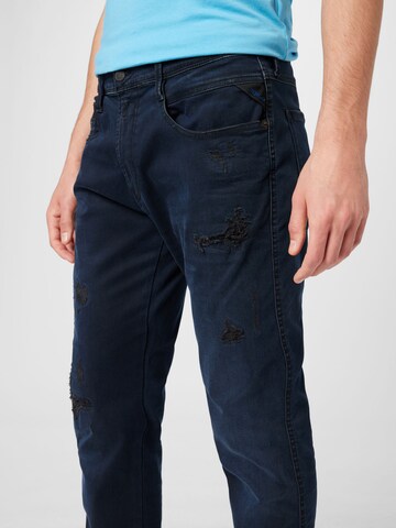 regular Jeans 'ANBASS' di REPLAY in blu