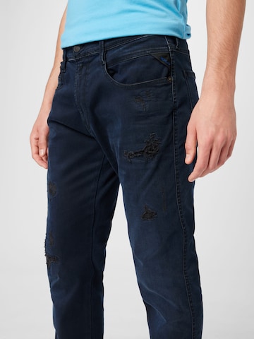 REPLAY Regular Jeans 'ANBASS' in Blau