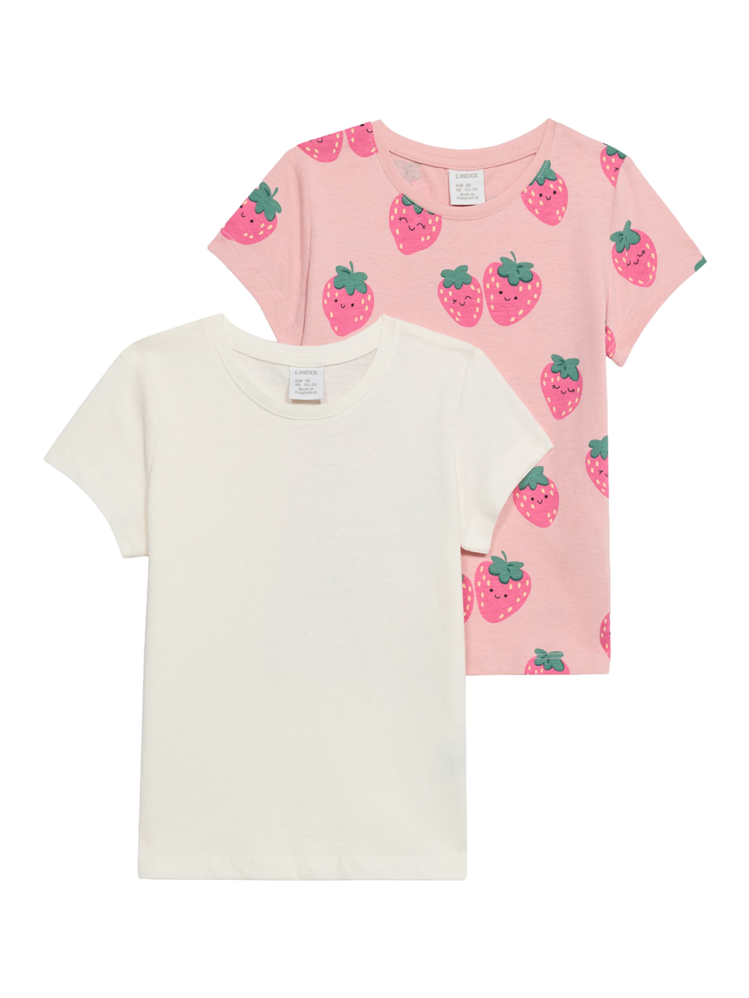 Lindex Tričko – pink: přední strana