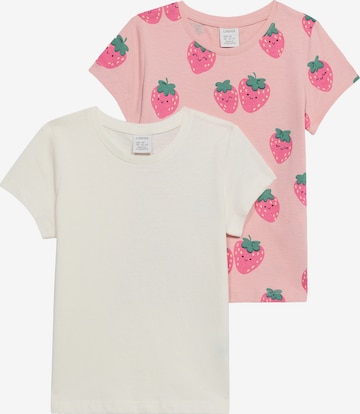 T-Shirt Lindex en rose : devant