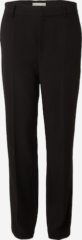 Guido Maria Kretschmer Men Regular Pleated Pants 'Julius' in Black: front