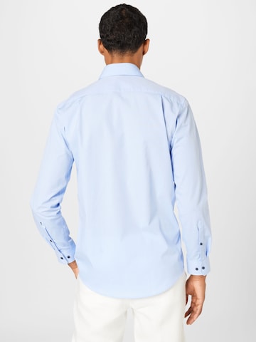 Coupe regular Chemise business SEIDENSTICKER en bleu