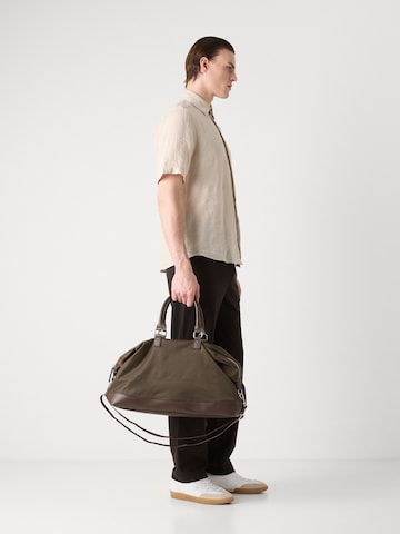 BOSS Regular fit Overhemd 'Rash_2' in Beige