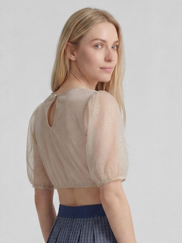 Blouse folklorique 'Karibik' SPIETH & WENSKY en blanc