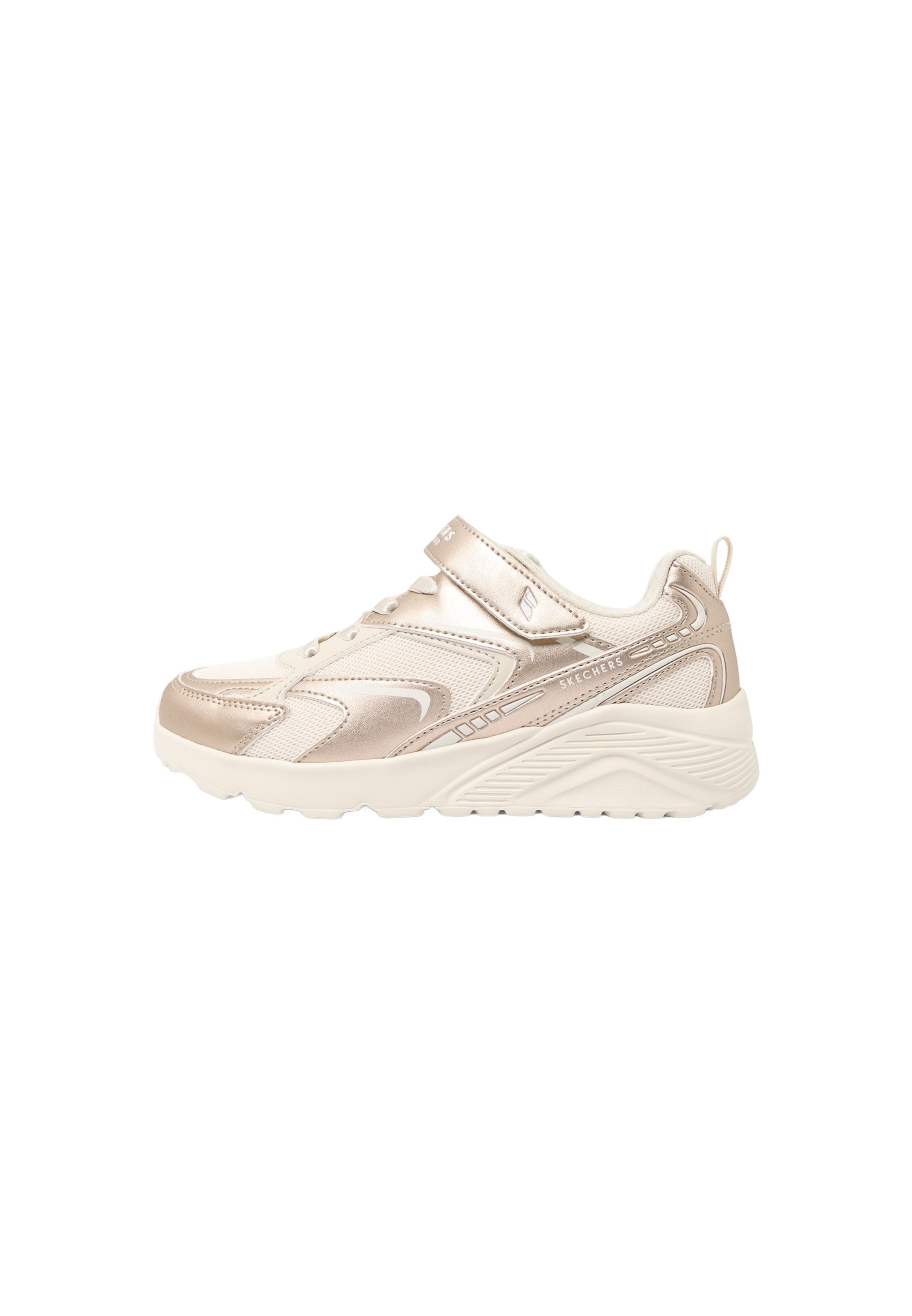 SKECHERS Trainers 'UNO LITE - VISTA STRIKE' in 27 in Gold / Natural white, Item view