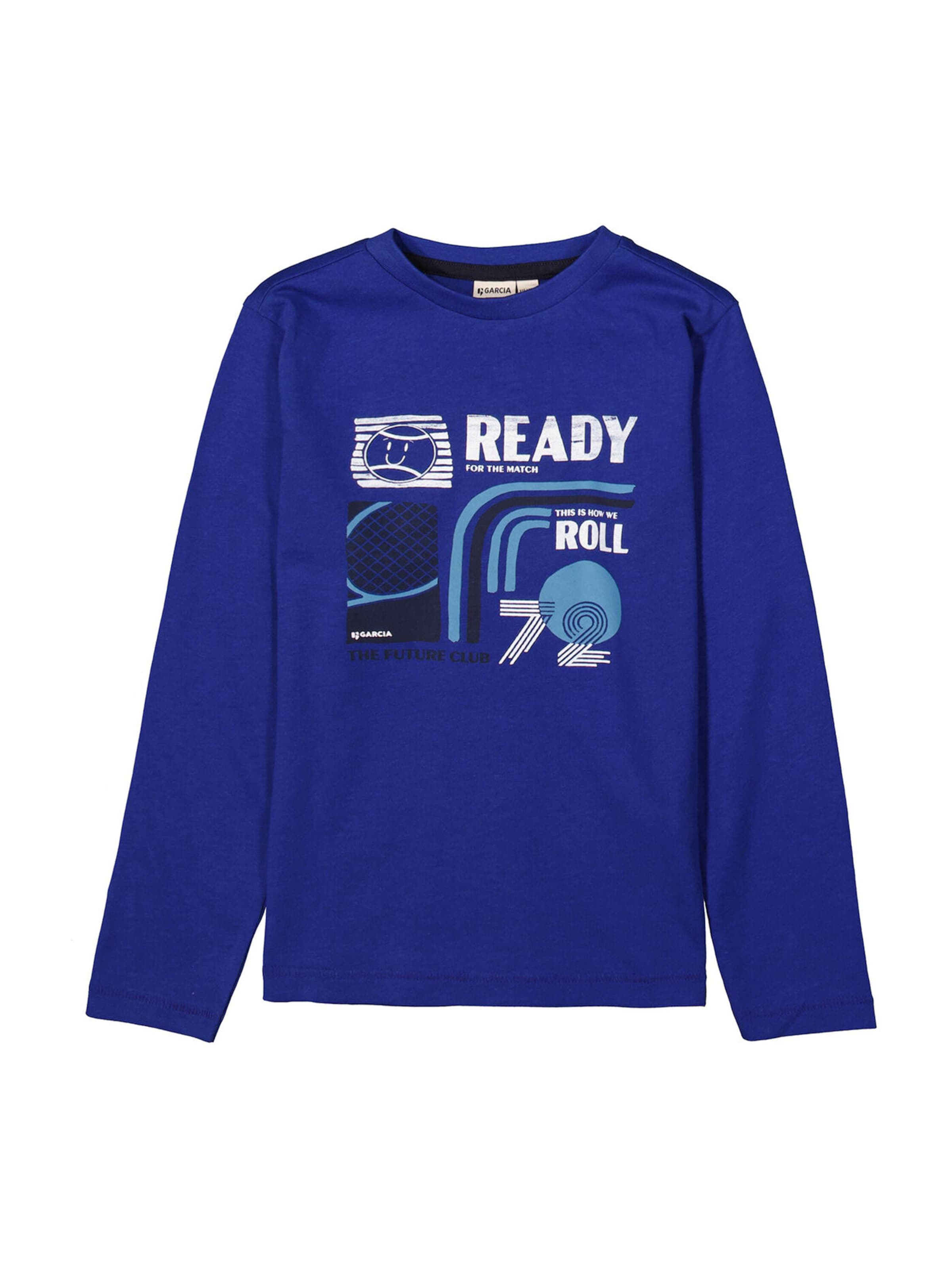 GARCIA - Camiseta en azul: frente