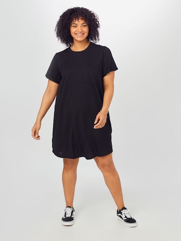 Cotton On Curve Dress in Black: front