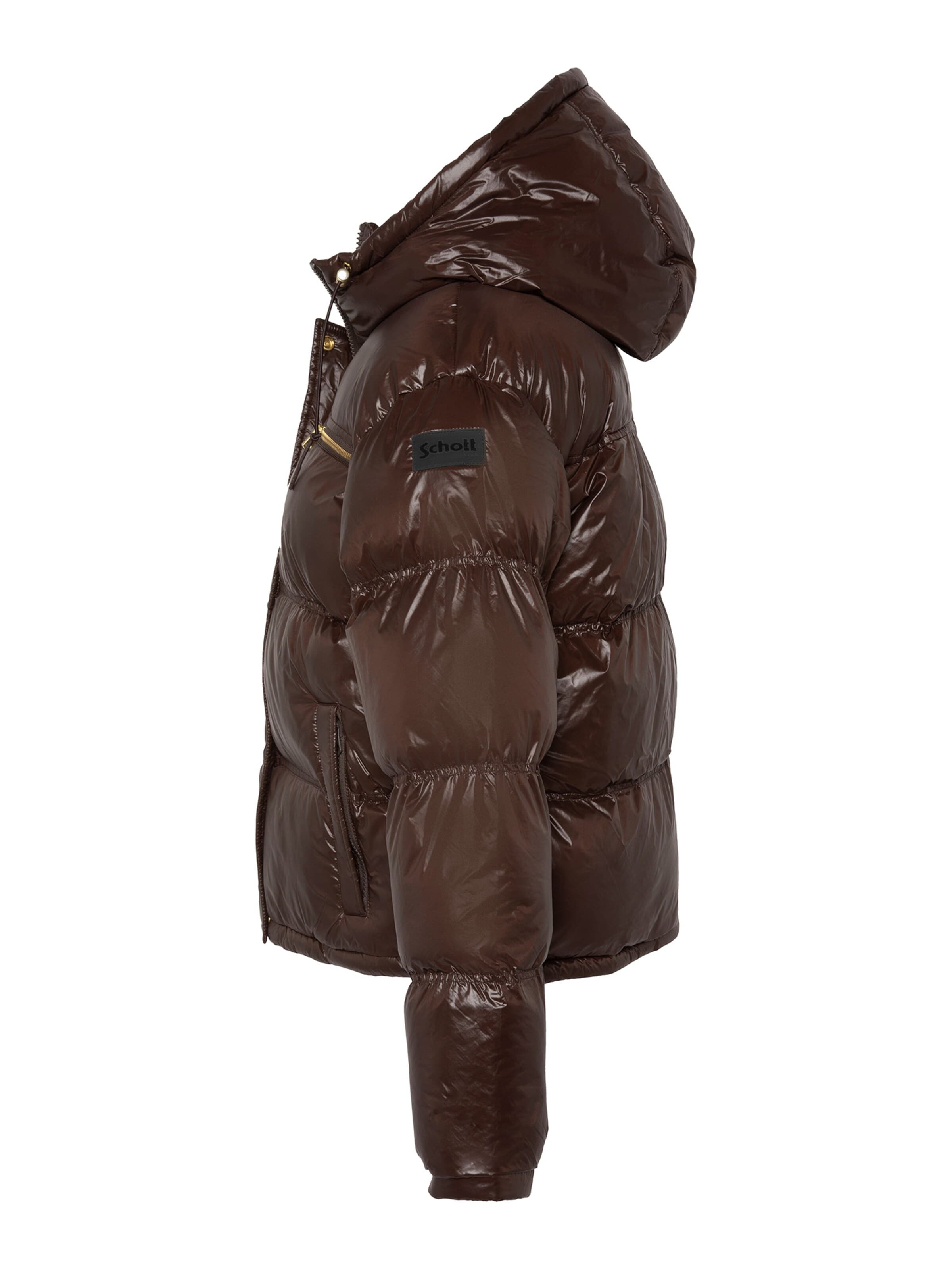 Manteau d’hiver Schott NYC en marron