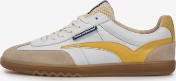 Sneaker bassa 'De Zaler 01' di Floris van Bommel in giallo: frontale