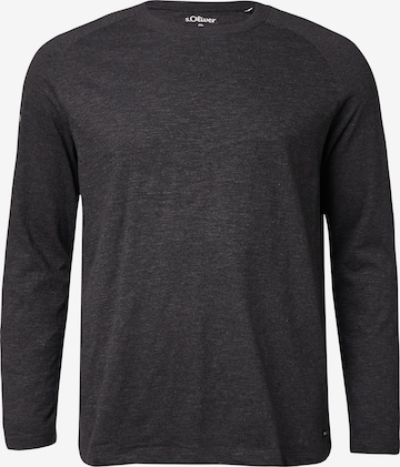 T-Shirt s.Oliver en gris : devant