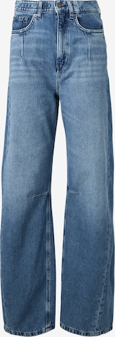 mėlyna DRYKORN Plačios klešnės Džinsai 'LIABLE 10': priekis