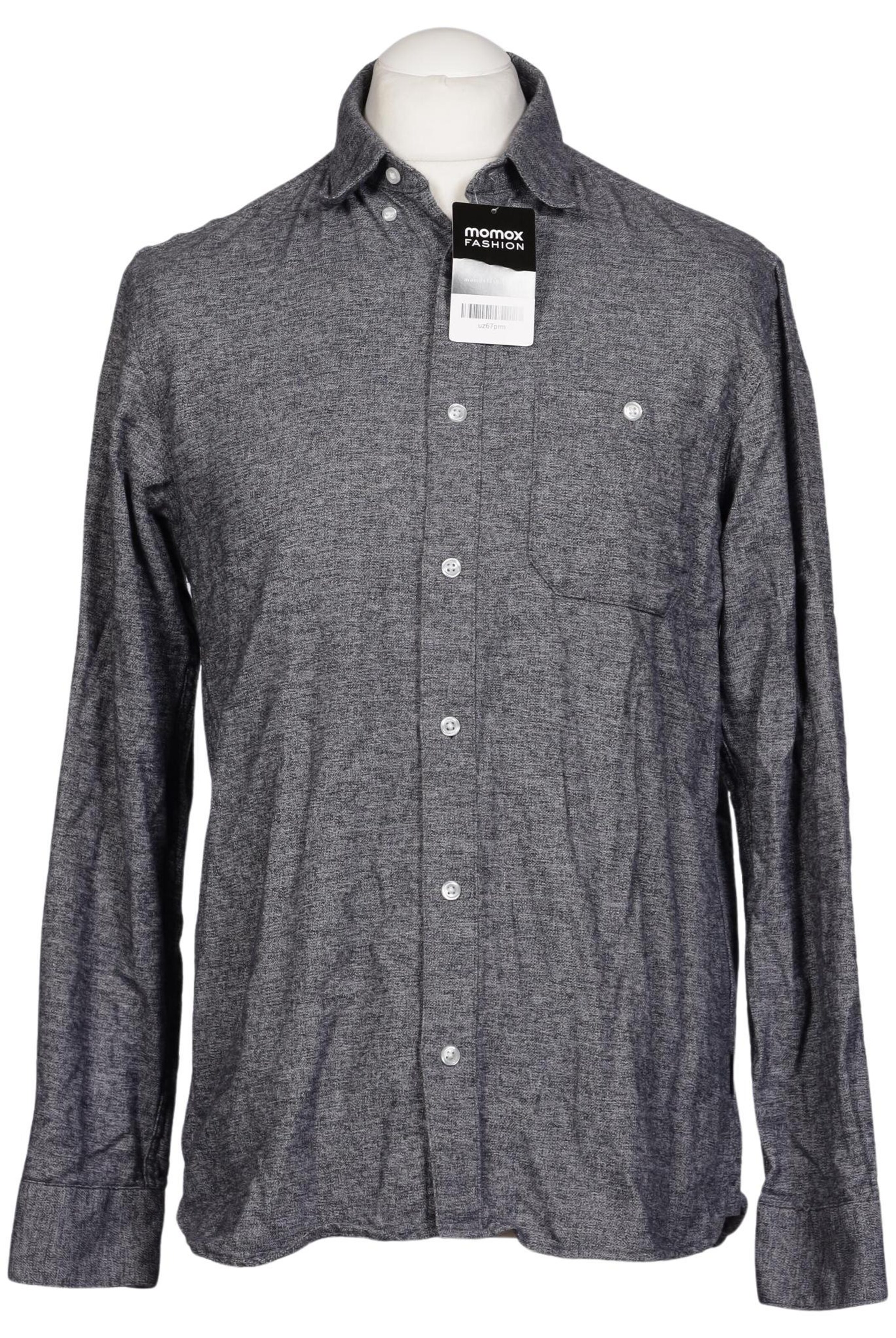 Carhartt WIP Button Up Shirt in M in Grey: front