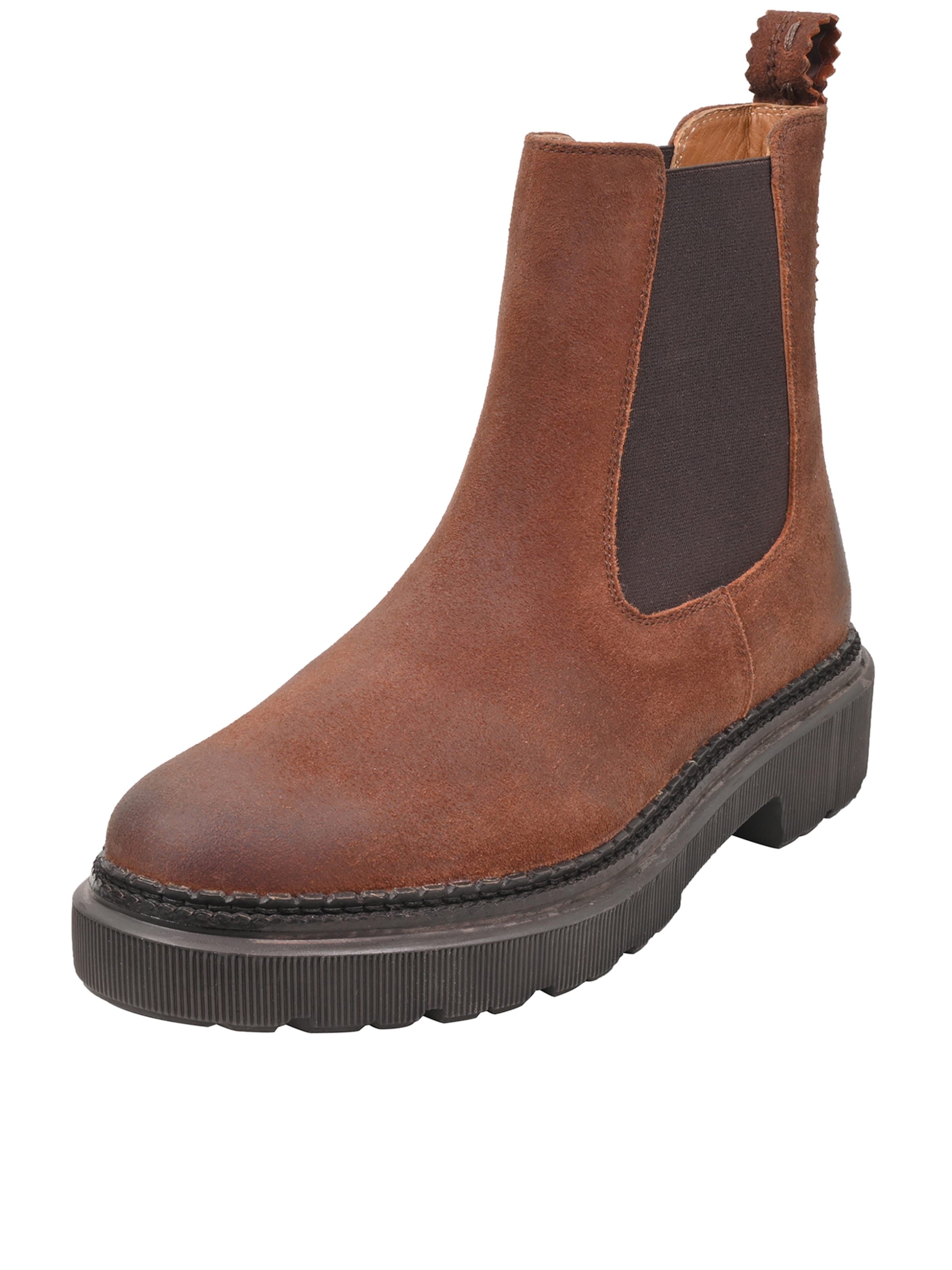 Crickit Chelsea Boot ' URBINO ' in Braun: Vorderseite