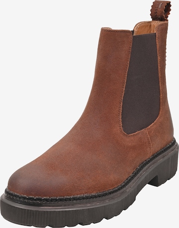 Crickit Chelsea Boot ' URBINO ' in Braun: Vorderseite