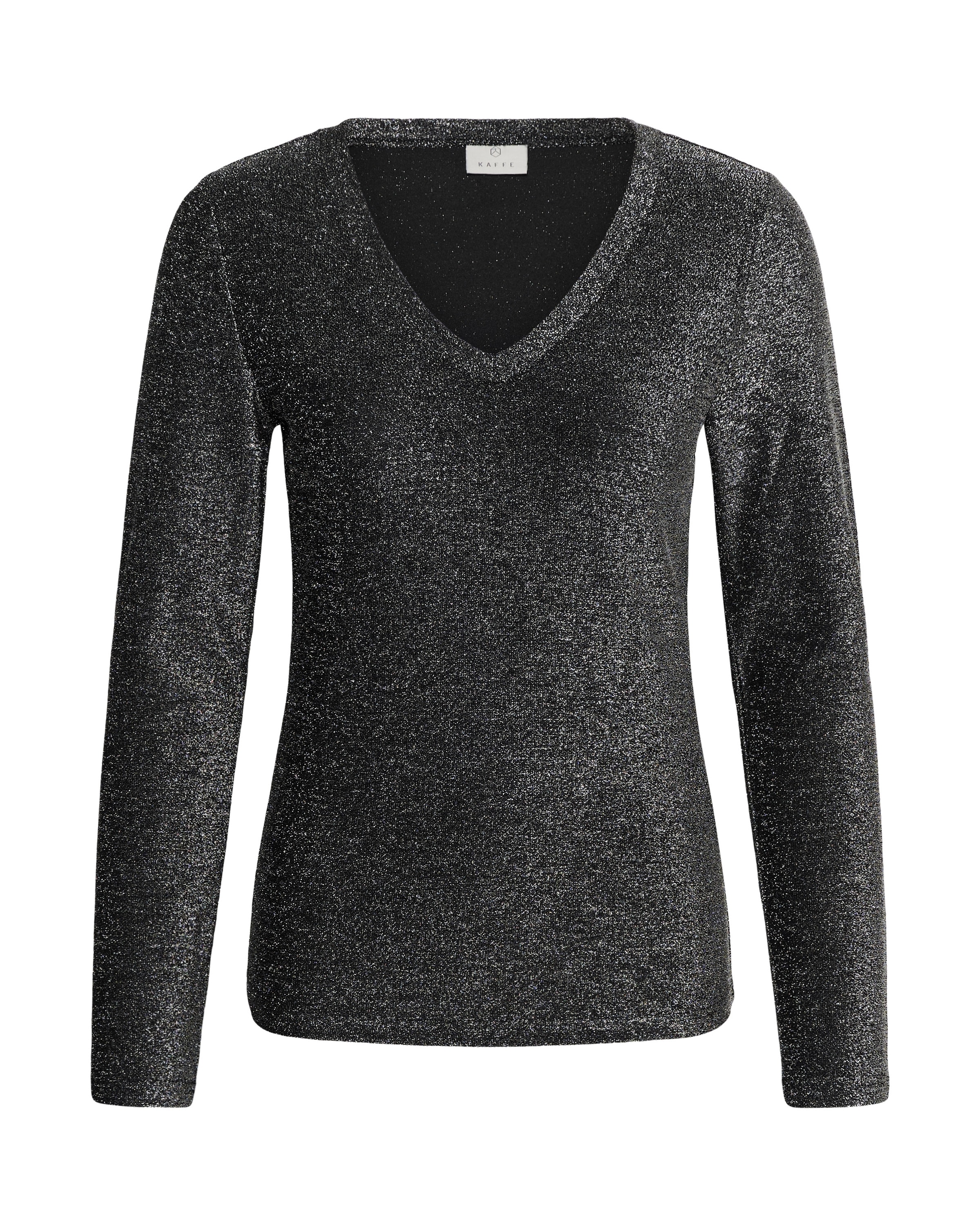 Kaffe - Blusa en plata: frente