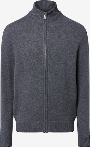 Andrew James Strickjacke in Grau: Vorderseite