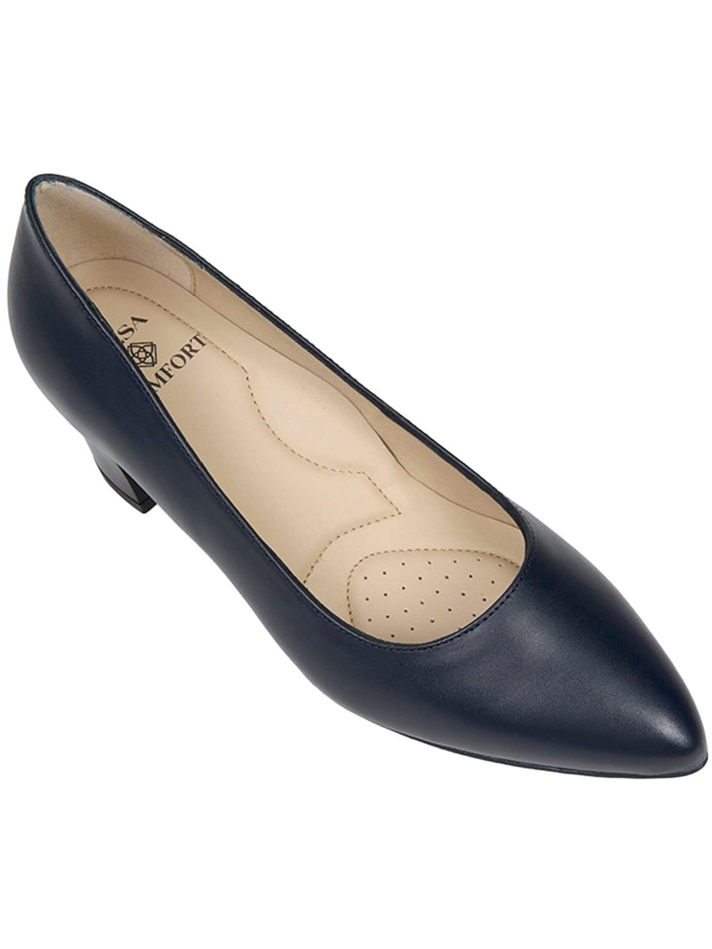 Desa Slingpumps 'Pumps mit Blockabsatz' in Blauw