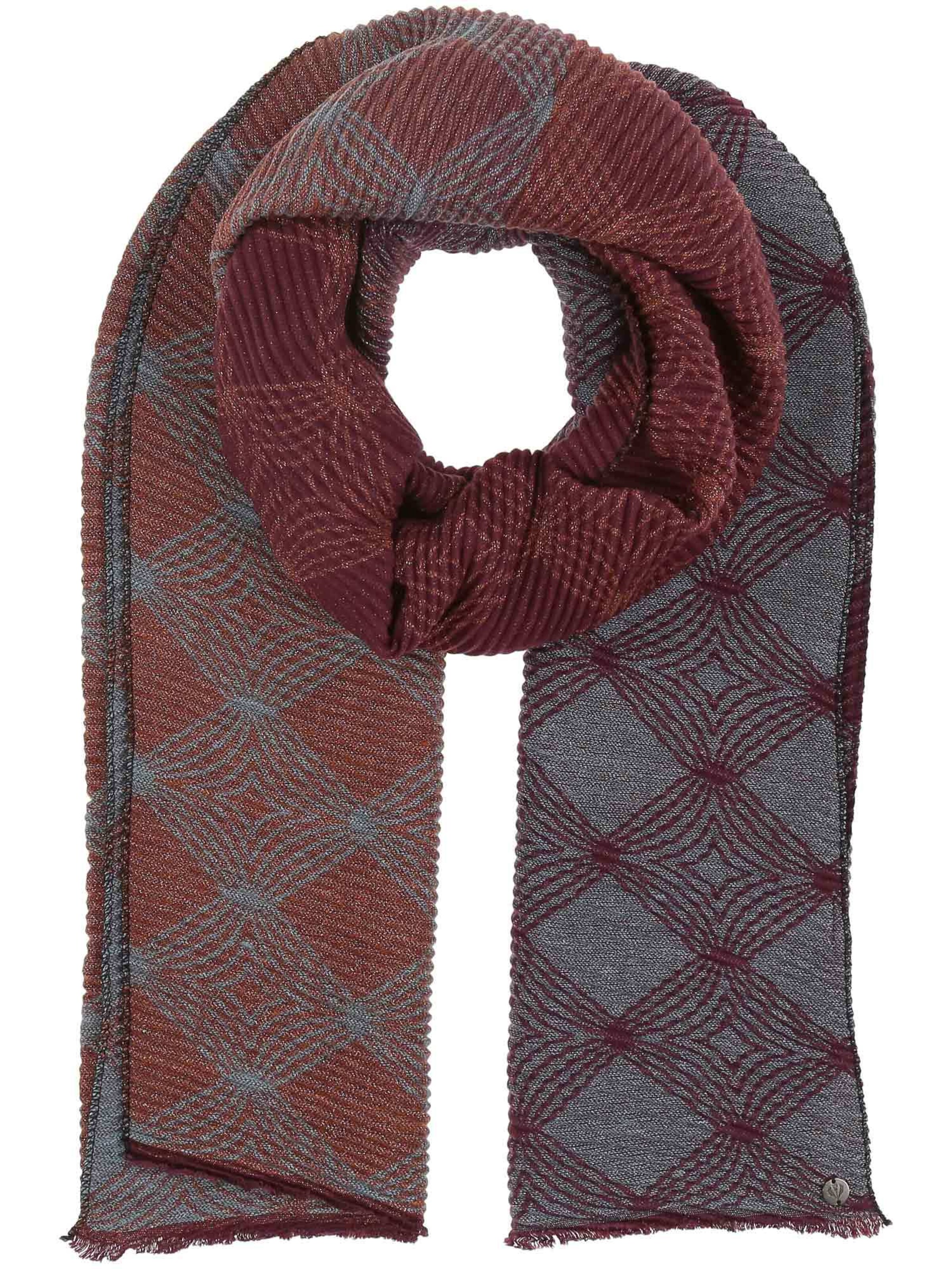 FRAAS Schal in Blau: Vorderseite