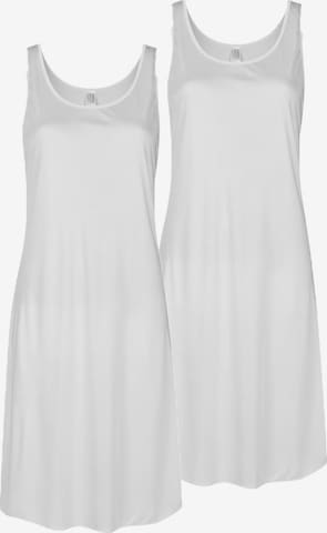 Nina von C. Unterhemd 'Elegance' in Weiß: Vorderseite