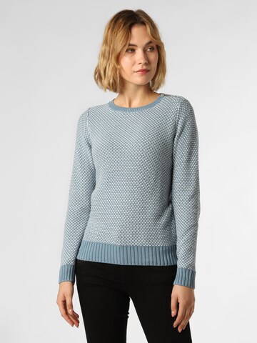 Marie Lund Pullover in Blau: predná strana