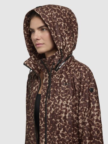 khujo Between-seasons coat 'ERTHE LEO' in Brown