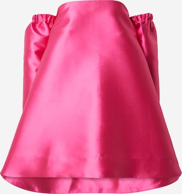 Nasty Gal - Vestido de cocktail em rosa: frente