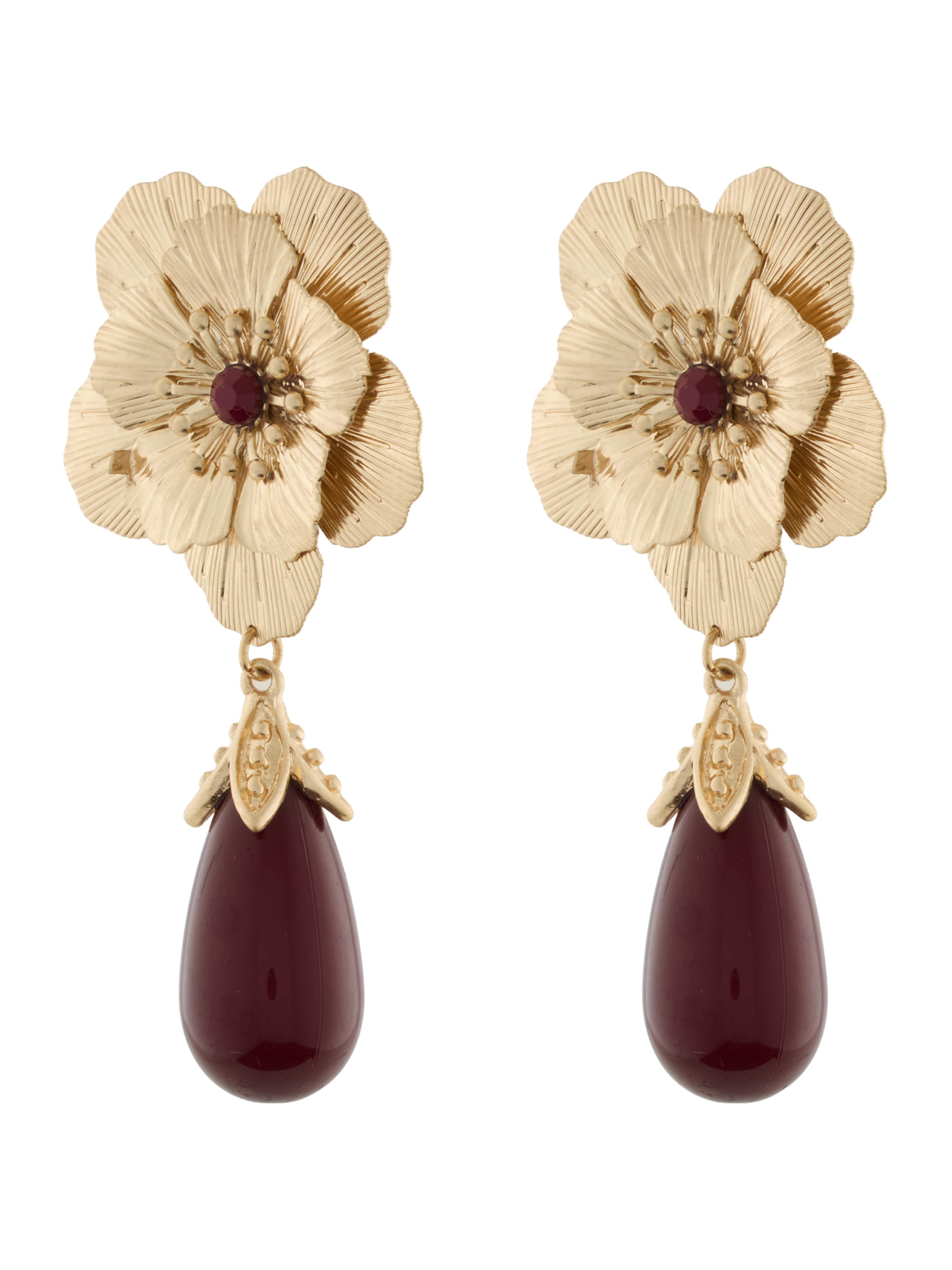 ABOUT YOU Earrings 'Emelie' in Gold: front