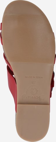 COSMOS COMFORT - Sandalias de dedo en rojo