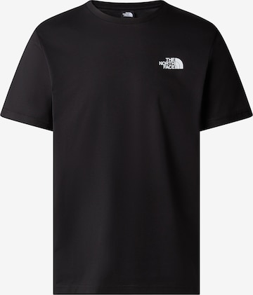 THE NORTH FACE T-Shirt 'REDBOX' in Schwarz: predná strana