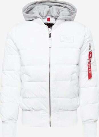 ALPHA INDUSTRIES Between-Season Jacket in White: front