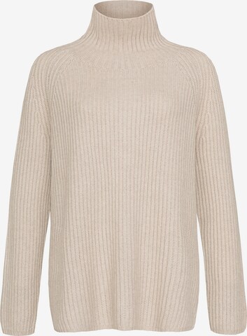 Cashmere Stories Sweater in Beige: front