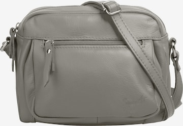 Sac à bandoulière Samantha Look en gris : devant