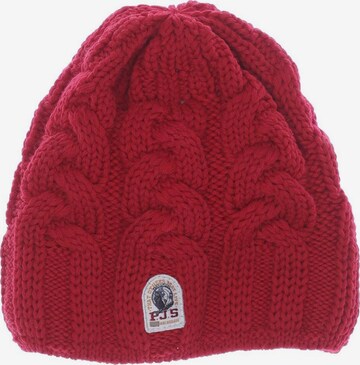 Parajumpers Hat & Cap in One size in Red: front