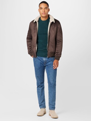 Only & Sons Between-season jacket 'THOR' in Brown