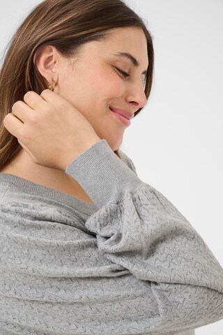 Pull-over KAFFE CURVE en gris