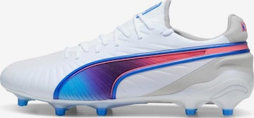 PUMA Soccer shoe 'Puma King Ultimate' in White: front