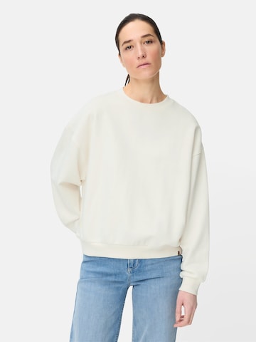CAMEL ACTIVE Sweatshirt in White: front
