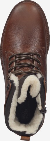 BULLBOXER Lace-Up Boots in Brown