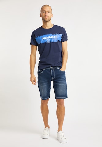 BRUNO BANANI T-Shirt 'Shaw' in Blau