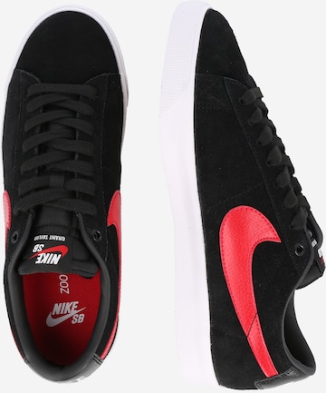 Nike SB Trampki niskie 'ZOOM BLAZER' w kolorze czarny