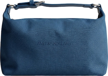 americandreams Handbag 'Canvas Club' in Blue: front