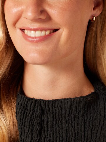 Lucardi Earrings in Gold