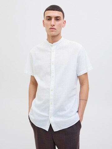 JACK & JONES Regular Fit Skjorte i hvid: forside