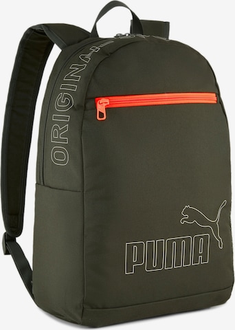 PUMA Rucksack in Grün: Vorderseite