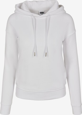 Sweat-shirt Urban Classics en blanc : devant