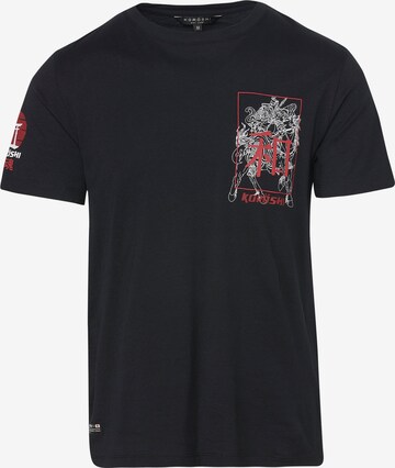 KOROSHI T-Shirt in Schwarz: predná strana
