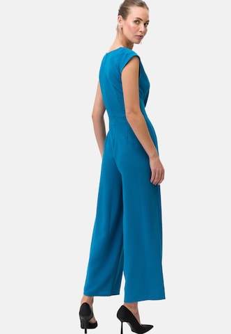 zero Jumpsuit mit Wickeloptik in Blau