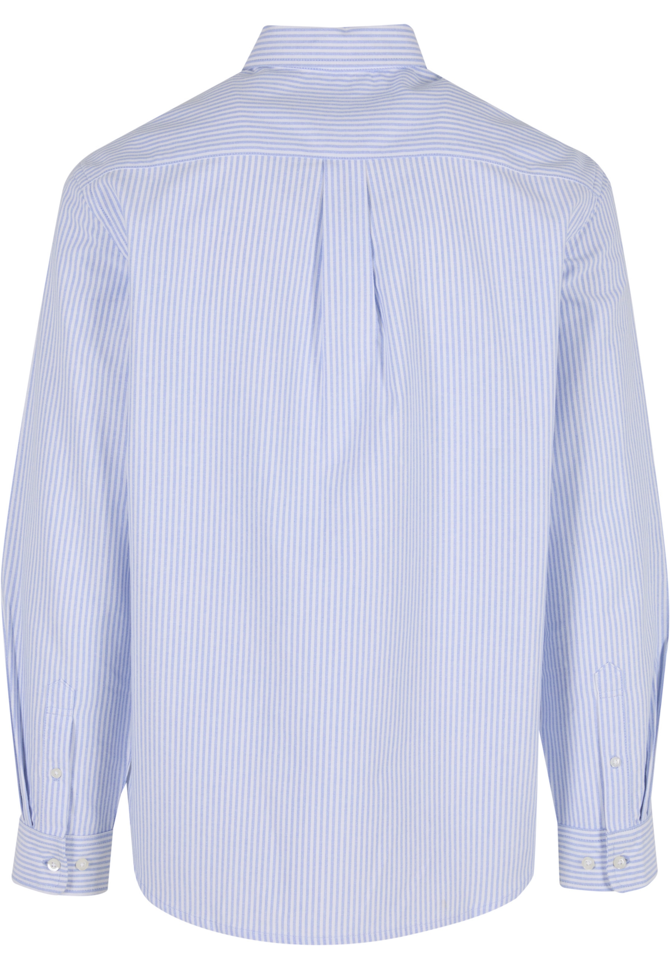Urban Classics Regular fit Button Up Shirt in Blue